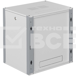 Шкаф коммутационный Sysmatrix (WP 6312.710) настенный 12U 600x350мм пер.дв.стекл 60кг серый 20кг IP20