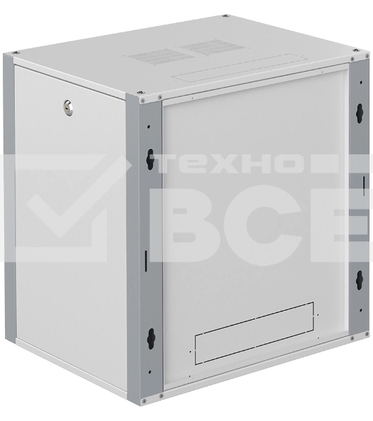 Шкаф коммутационный Sysmatrix (WP 6312.710) настенный 12U 600x350мм пер.дв.стекл 60кг серый 20кг IP20