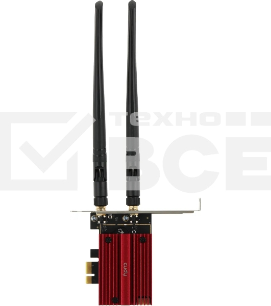 Сетевой адаптер Wi-Fi + Bluetooth Cudy WE3000S АХ5400 PCI Express (ант.внеш.съем) 2ант.