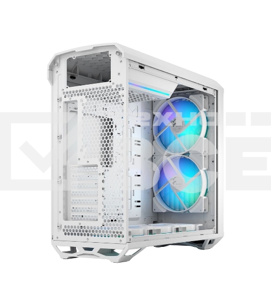 Корпус ПК без блока питания Fractal Design Torrent RGB TG Clear Tint, Full-Tower, 2x180mm + 3x140mm RGB, 2xUSB-A 3.2 + 1xUSB 3.2 Type-C E-ATX, SSI-CEB, SSI-EEB, ATX, mATX, mITX White