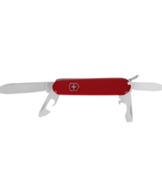 Нож перочинный Victorinox Recruit (0.2503) 84мм 10 функций красный карт.коробка