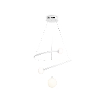 Светильник Ambrella light FL66299 WH белый 39W 3000K-6400K+G9 D500*1200 (ПДУ ИК), фото9