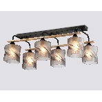 Светильник Ambrella light TR3033250/6 BK/WD черный/дерево E27/6 max 60W 580*340*245, фото8