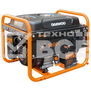 Генератор DAEWOO GDA 3500E 2.8/3.2кВт 230В 208см3 7.0лс 15л 2х230В 42кг
