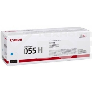 Картридж лазерный Canon 055 H C (3019C002) голубой (5900стр.) для Canon i-SENSYS серий MF740, LBP660