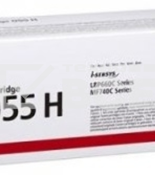 Картридж лазерный Canon 055 H C (3019C002) голубой (5900стр.) для Canon i-SENSYS серий MF740, LBP660