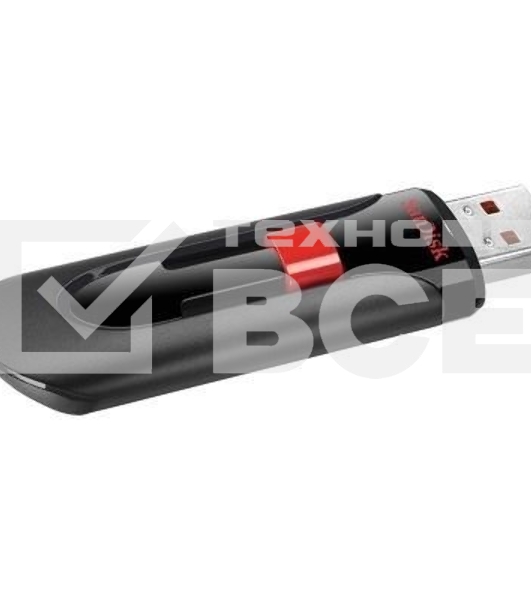 Флеш диск 256GB SanDisk CZ60 Cruzer Glide, USB 2.0, Black