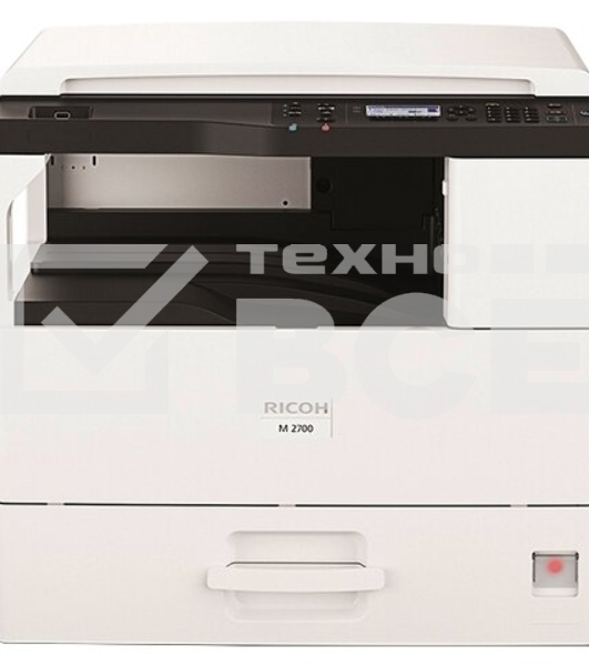 Цифровое МФУ Ricoh M 2700(A3, 27 стр/мин,копир/принтер/цв.сканер/сеть/дуплекс/автоподатчик/девелопер/тонер