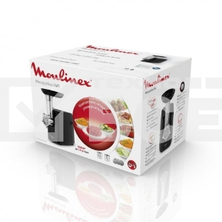 Мясорубка Moulinex ME112832 1600Вт черный/серебристый