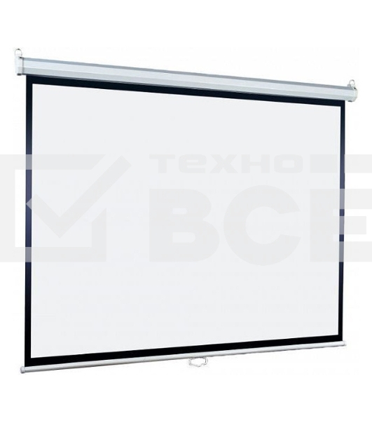 Настенный экран Lumien Eco Picture 164х240см (рабочая область 130х232 см) Matte White восьмигранный корпус, возможность потолочн./настенного крепления, уровень в комплекте, 16:9 (треугольная упаковка)