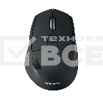 Мышь беспроводная Logitech M720 Triathlon черный, 1000 dpi, радиоканал, Bluetooth, USB, кнопки - 8, фото8