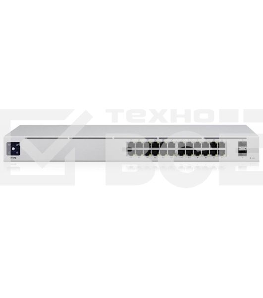 Коммутатор 24PORT 1000M 2SFP POE USW-PRO-24-POE UBIQUITI