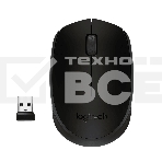 Мышь беспроводная Logitech M171 черный/серый, 1000 dpi, радиоканал, USB, кнопки - 3, фото5