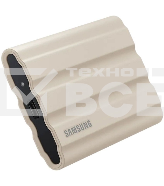 Твердотельный диск 1TB Samsung T7 Shield MU-PE1T0K/WW, V-NAND, USB 3.2 Gen 2 Type-C  [R/W - 1000/1050 MB/s]/EU