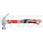 Молоток-гвоздодер Matrix ''optimal'', 450 г, боек c магнитом,фибергласовая обрезиненная рукоятка, фото7