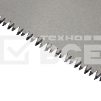 Ножовка по дереву Denzel 400 мм, 9 TPI, зуб 3D, двухкомпонентная рукоятка, фото3