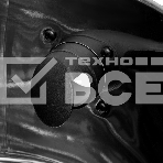 Строительный пылесос Denzel SVC15 серебристый/желтый, 1200 Вт, уборка сухая/сбор воды/выдув, пылесборник мешок, 15 л, фото3