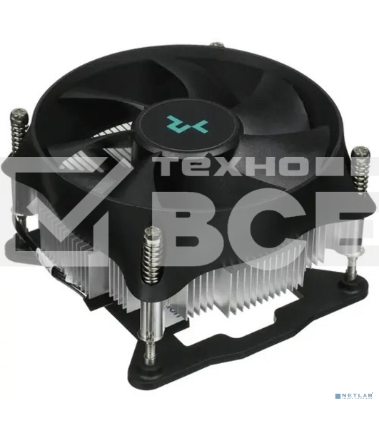 Кулер для процессора DEEPCOOL THETA 15 PWM черный, 100 мм, алюминий, 2800 об/мин, 36 дБ, 4 pin, 65 Вт, 52 мм