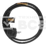 Шнур сетевой Energy Series, ПВС, 1,5 м, 3х1,5 мм, с неразборной вилкой, черный Denzel, фото7