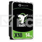Жесткий диск Seagate Exos X18 ST14000NM000J 14Tb SATA-III (7200rpm) 256Mb 3.5