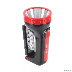 Аккумуляторный светодиодный фонарь-прожектор Smartbuy SBF-303-K 2 в 1 1W+12 SMD, черный, фото 1