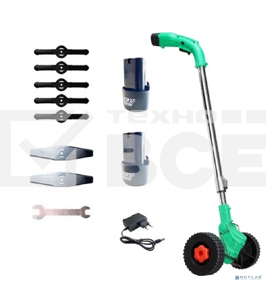 Триммер электрический Zitrek GreenCut 12 Pro аккум. 500Вт неразбор.штан. реж.эл.:нож