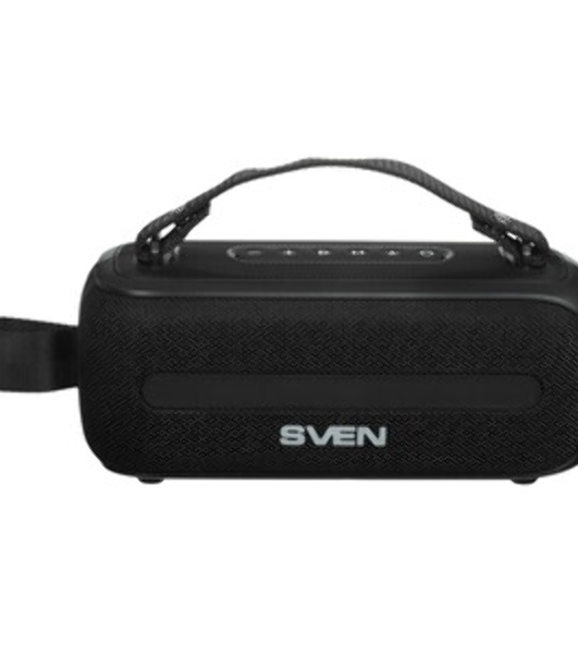 Колонка портативная SVEN PS-255 черный 12W 1.0 BT 3600mAh
