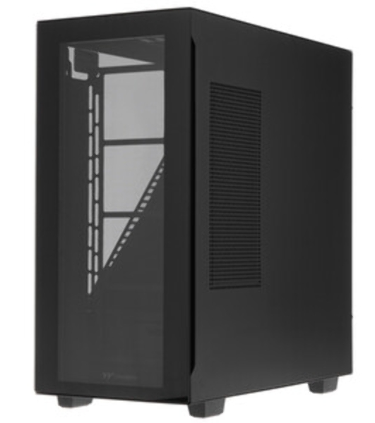 Компьютерный корпус Thermaltake Divider 300 TG ARGb черный без БП ATX 2x120мм 2xUSB 3.0 audio front door bott PSU