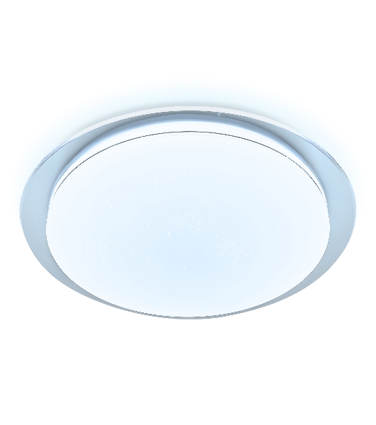 Потолочный светодиодный светильник Ambrella light FZ1048 WH белый 60W 4200K D570*55 (Без ПДУ)