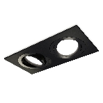 Комплект встраиваемого поворотного светильника Ambrella light XC7636081 SBK/PBK черный песок/черный полированный MR16 GU5.3 (C7636, N7002), фото3