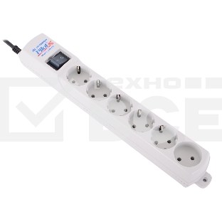 Сетевой фильтр ZIS Фильтр Pilot - S 5 евро, 1 росс. 1.8 м