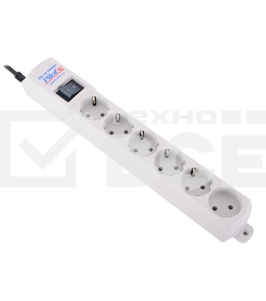 Сетевой фильтр ZIS Фильтр Pilot - S 5 евро, 1 росс. 1.8 м