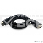 Кабель DisplayPort->VGA Cablexpert CCP-DPM-VGAM-10, 3м, 20M/15M, черный, экран, пакет, фото3