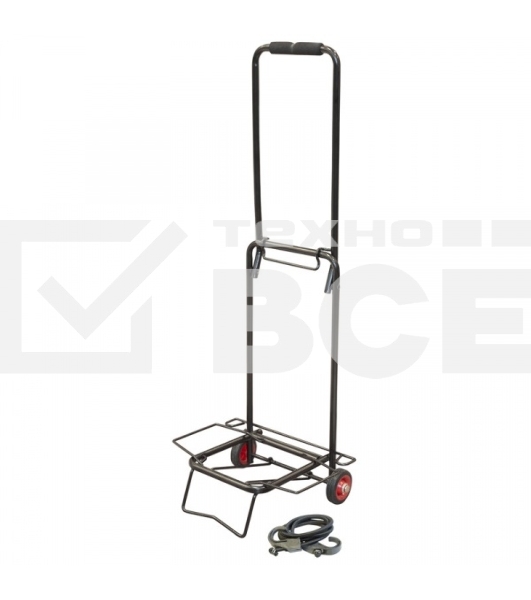 Тележка Рыжий кот BX-15ZP-2 черная, пластик. колеса (15 кг)