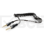 Кабель аудио Cablexpert CCA-405-6, Jack3.5 - Jack3.5, 2м, спиральный, фото3