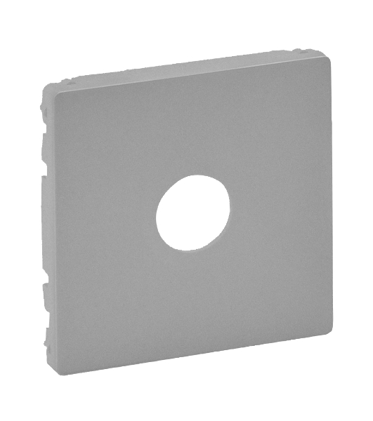 Лицевая панель Valena LIFE для розеток ТВ. Алюминий Valena LIFE. Лицевая панель для розеток ТВ. Алюминий