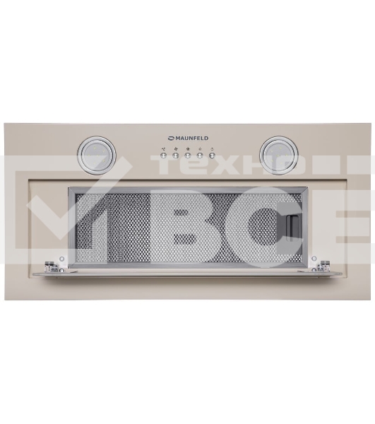 Кухонная вытяжка Maunfeld TRAPEZE 602IG бежевый