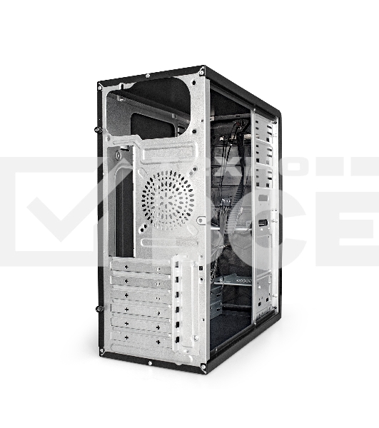 Компьютерный корпус Exegate EX261449RUS Miditower CP-601 Black, ATX, <CP400W, 80mm>, 2*USB, Audio