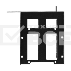 Салазки (переходник) ExeGate EX292548RUS HD-22O13TBM металлические для установки 2xHDD/SSD 2.5