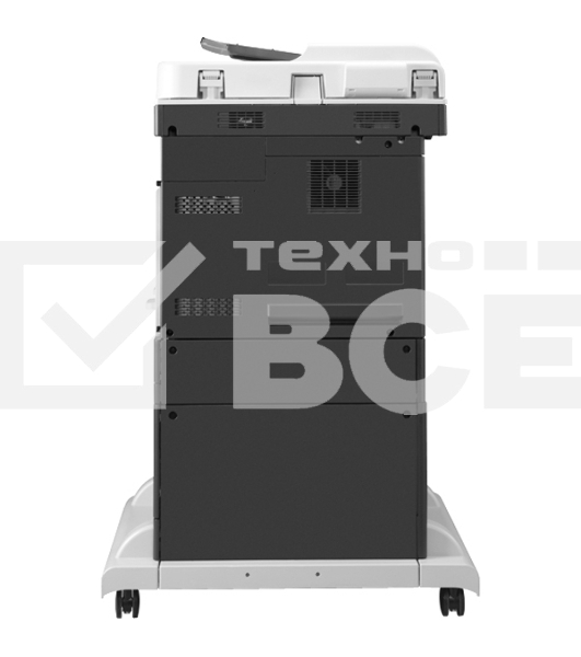 МФУ HP LaserJet Enterprise MFP M725f, лазерный принтер/сканер/копир/факс A3, 40ppm, 1200dpi, 1024Mb, 320Gb HDD, 5 trays 100+250+250+500+500, Cabinet, ADF100, Duplex, USB/LAN/FIH, Color LCD20i, 1y warr, repl. Q7830A M5035x, Q7831A M5035xs)