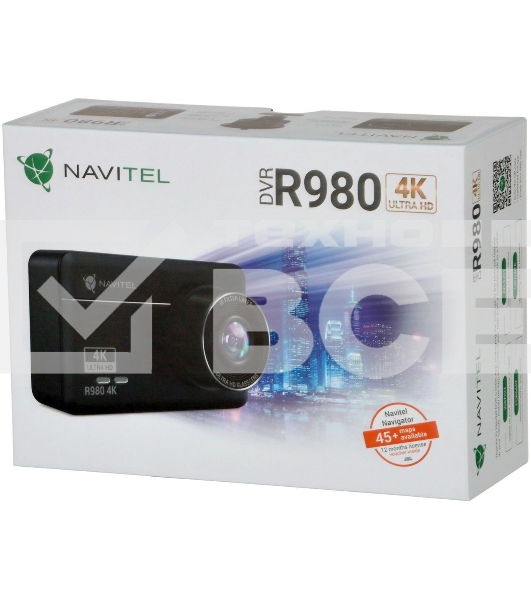Видеорегистратор Navitel R980 4K черный 1440x2560 1440p 140гр. GPS