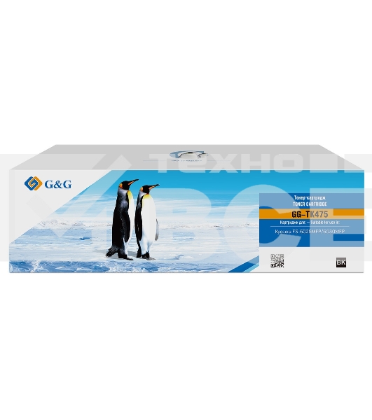 Картридж лазерный G&G GG-TK475 черный (15000стр.) для Kyocera FS-6025/B/6030