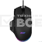 Мышь проводная Acer OMW180 черный, 6400 dpi, USB, кнопки - 9, фото27