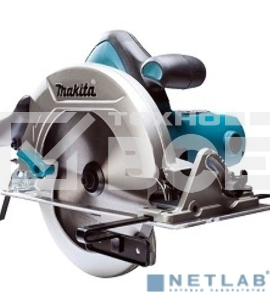 Пила Makita HS6601 Пила диск,{1050Вт,5200об\м,диск-ф165х20мм,рез-54.5мм,3.7кг,кор}