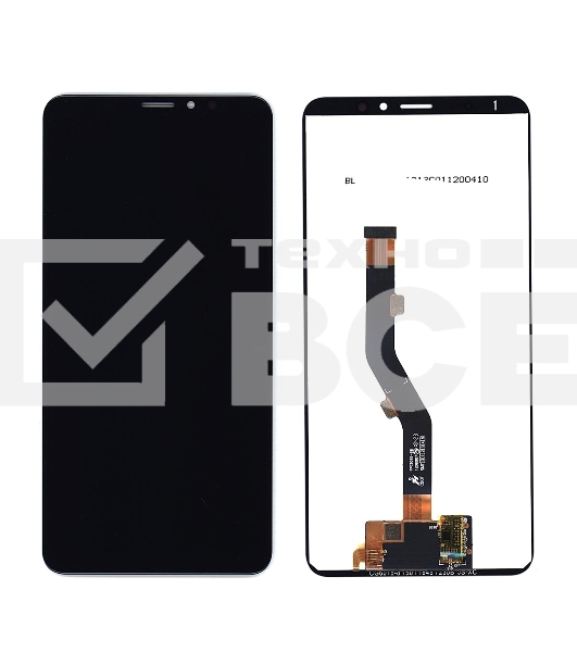 Дисплей для Meizu Note 8, черный