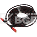 Кабель соединительный аудио-видео Premier 5-813R HDMI (m)/HDMI (m) 20м. феррит.кольца черный/красный (5-813R 20.0), фото 1