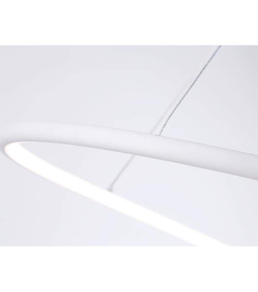 Светильник Ambrella light FL66299 WH белый 39W 3000K-6400K+G9 D500*1200 (ПДУ ИК)