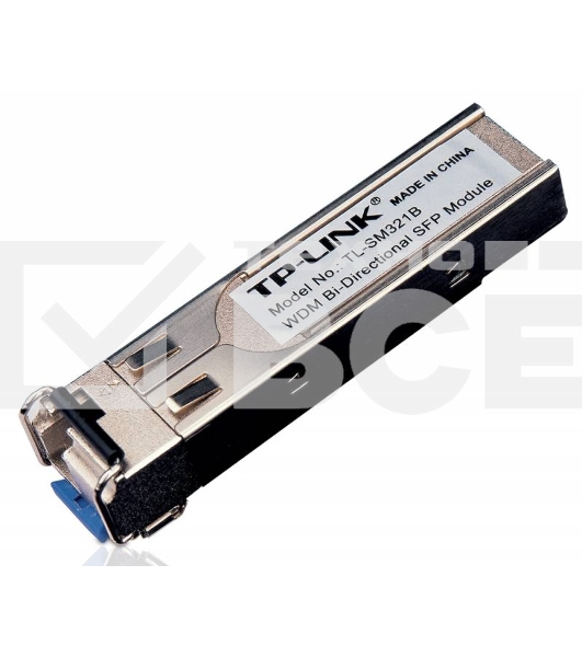 Модуль SFP TP-Link SMB TL-SM321B 1000Base-BX WDM LC TX:1310nm RX:1550nm 10км