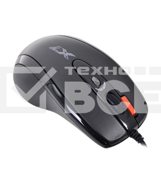 Мышь проводная A4Tech XL-750BK черный, 3600 dpi, USB, кнопки - 7