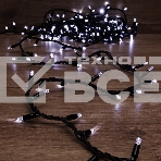 Гирлянда модульная «Дюраплей LED» 10 м, 200 LED, черный каучук, цвет свечения белый NEON-NIGHT, фото 1